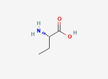 2D structure of L-2-Aminobutyric acid