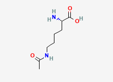 2D structure of N6-Acetyl-L-lysine