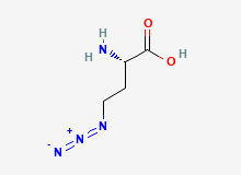 2D structure of L-Azidohomoalanine