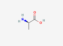 2D structure of D-Alanine
