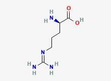 2D structure of D-Arginine