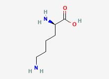 2D structure of D-Lysine