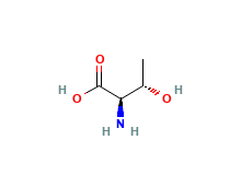 2D structure of D-Threonine