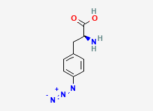 2D structure of p-Azido-L-phenylalanine