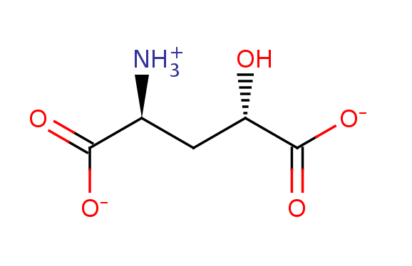 2D structure of 4-hydroxy-glutamic-acid