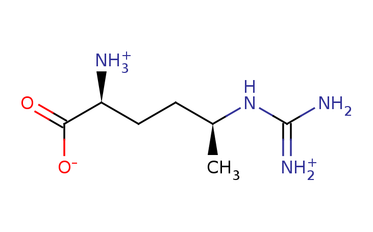 2D structure of 5-methyl-arginine