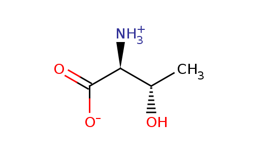 2D structure of Allo-threonine