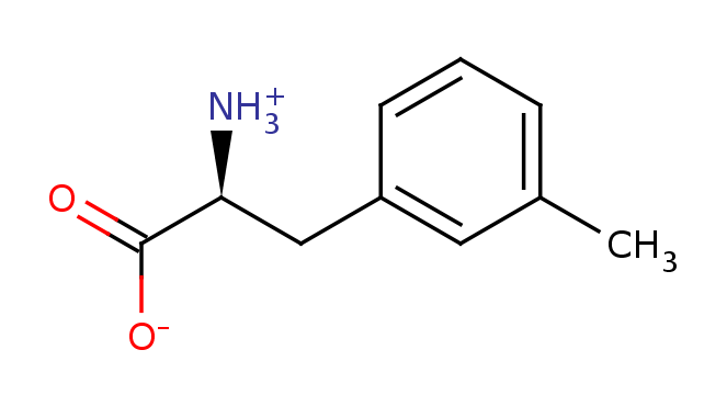 2D structure of 3-Methyl-phenylalanine