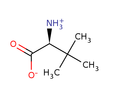 2D structure of Tertleucine