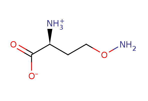 2D structure of Canaline