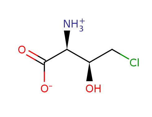 2D structure of 4-chloro-threonine
