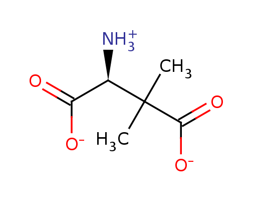2D structure of 3,3-dimethyl aspartic acid