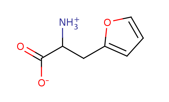 2D structure of (2-furyl)-alanine