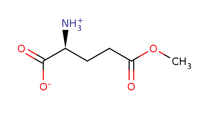 2D structure of 5-o-methyl-glutamic acid