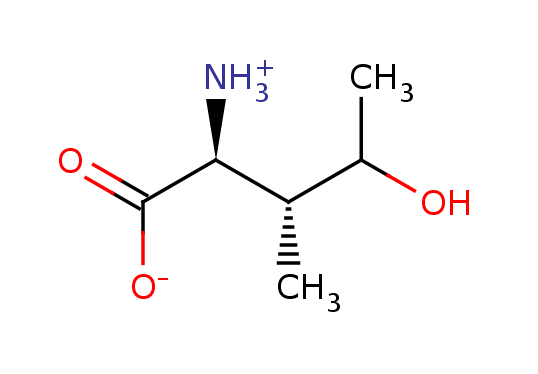 2D structure of 4-Hydroxy-L-isoleucine