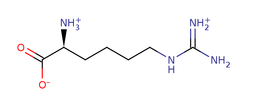 2D structure of Homoarginine