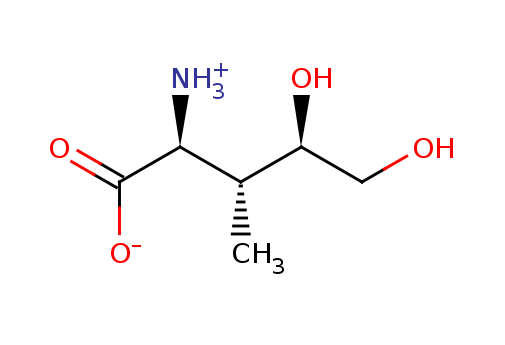 2D structure of 4,5-dihydroxy-isoleucine