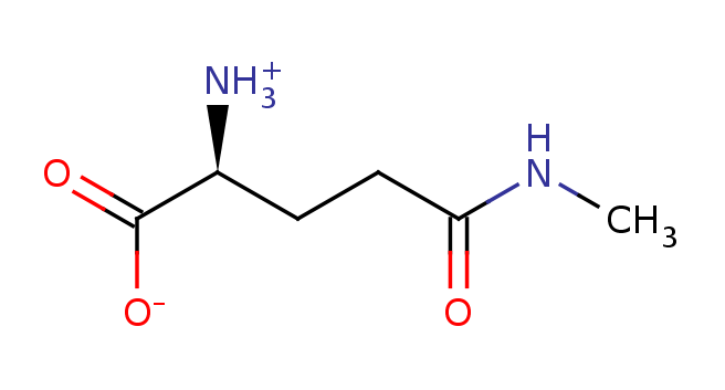2D structure of N5-methyl-glutamine