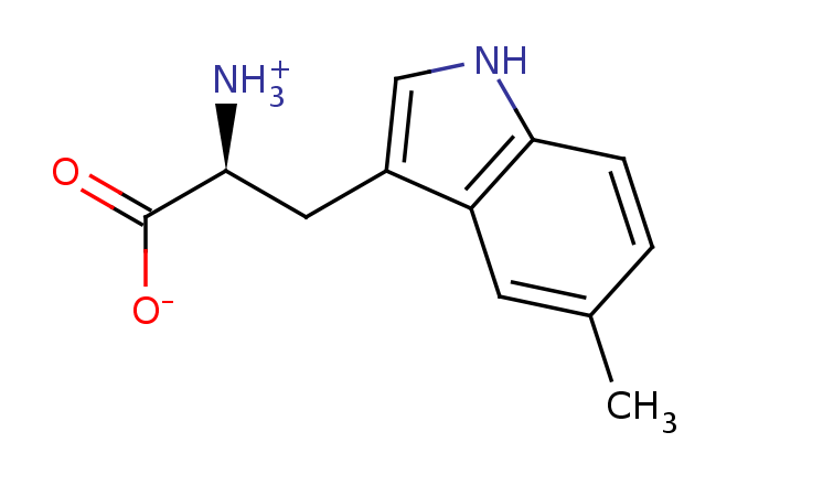 2D structure of 5-Methyl-tryptophan
