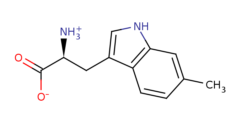 2D structure of 6-Methyl-tryptophan