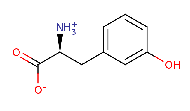 2D structure of M-Tyrosine