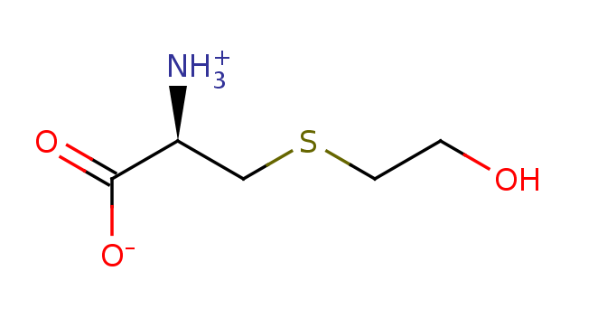 2D structure of S-(2-hydroxyethyl)-L-cysteine