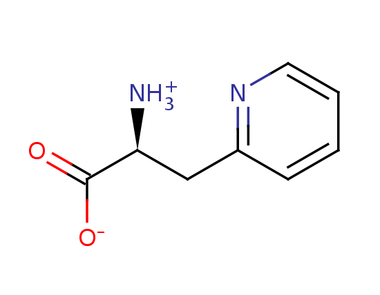 2D structure of 3-(2-Pyridyl)-alanine