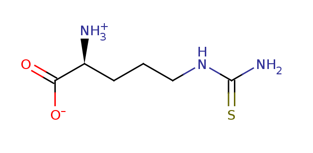2D structure of Thio-citrulline