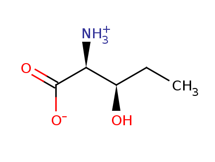 2D structure of Hydroxynorvaline